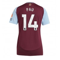 Echipament fotbal Aston Villa Pau Torres #14 Tricou Acasa 2024-25 pentru femei maneca scurta